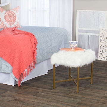 Elegant Button Tufted Storage Ottoman for Home Decor