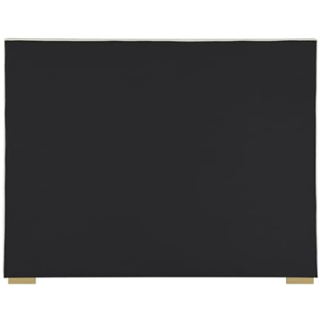 Elegant Mid-Century Modern King Bed with Chrome Legs