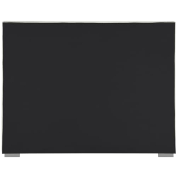 Elegant Mid-Century Modern King Bed with Chrome Legs