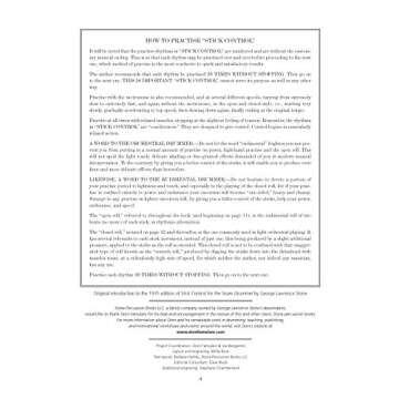 Stick Control: For the Snare Drummer