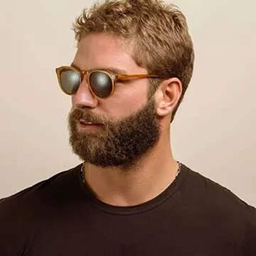 RAEN Remmy Retro Round Sunglasses with UV Protection