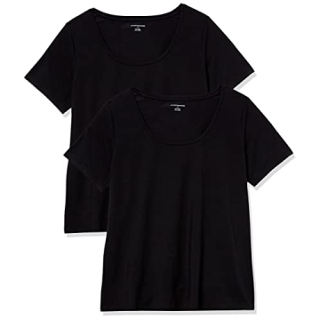 Classic-Fit Scoop Neck T-Shirts for Everyday Comfort