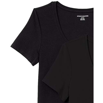 Amazon Essentials Women's Scoop Neck T-Shirt 2-Pack