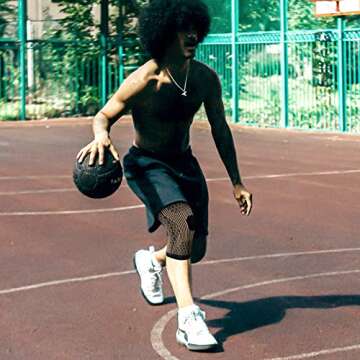 JIUFENTIAN Copper Knee Brace for Women and Men-Copper Knee Compression Sleeve Copper Knee Sleeves for Knee Pain, Arthritis, Sports and Recovery Support