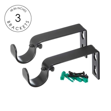 Stylish and Durable Ivilon Drapery Window Curtain Rod - Perfect for Every Home