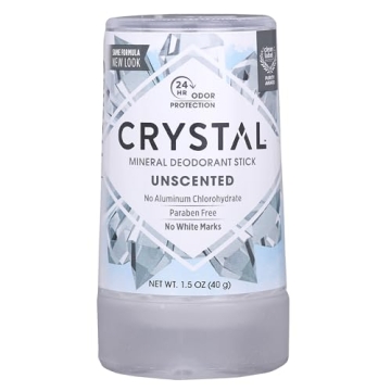 CRYSTAL Deodorant Mineral Deodorant Stick, Travel Size, 1.5 oz