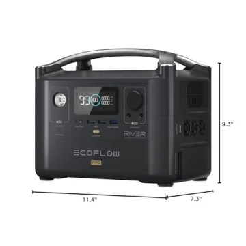 EcoFlow RIVER Pro Portable Power Station for Camping and Emergencies