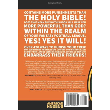 Ultimate Fantasy Football Punishment Playbook Guide