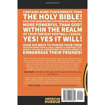 Ultimate Fantasy Football Punishment Playbook Guide