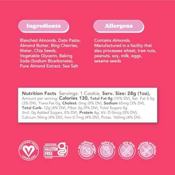 Love + Chew Protein Cookies, Gluten Free, Vegan Treats