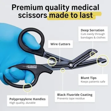 Madison 7.5" Premium Stainless Steel Nurse Scissors