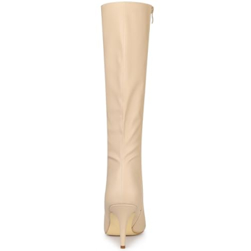 Stylish Allegra K Knee High Stiletto Boots for Women
