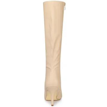 Stylish Allegra K Knee High Stiletto Boots for Women
