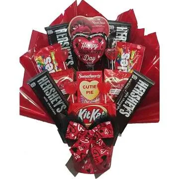 Valentine's Day Hugs and Kisses Gift Basket