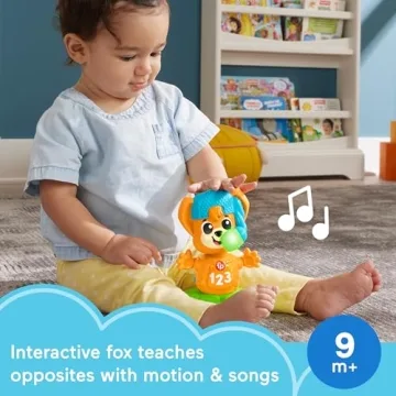Fisher-Price Fox Learning Toy with Music & Lights for Babies