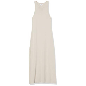 The Drop Gabriela Halter Neck A-Line Maxi Dress Silver Cloud