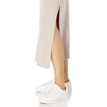 The Drop Gabriela Halter Neck A-Line Maxi Dress Silver Cloud