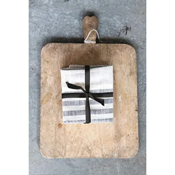 Creative Co-Op Cotton Tea Towels Set of 3 Stylish & Durable