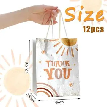 HAKOTI Boho Gift Bags for Baby Showers and Birthdays