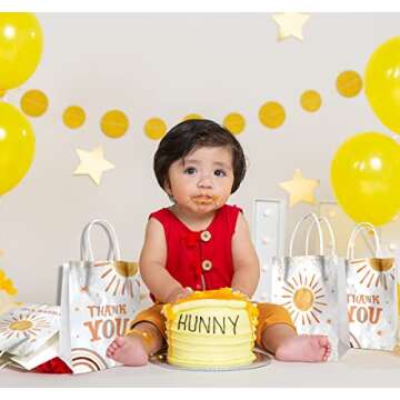 HAKOTI Boho Gift Bags for Baby Showers and Birthdays