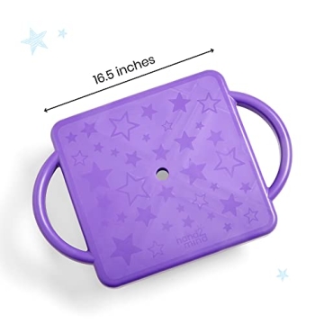 hand2mind Purple Indoor Scooter Board for Kids' Fun Activities