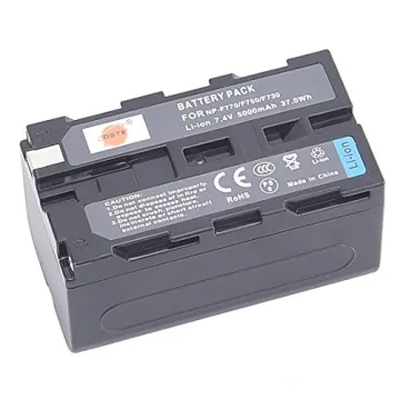 DSTE NP-F750 Battery Set with Charger for All Cameras