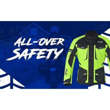 All-Season HWK Motorcycle Jacket for Riders' Safety and Style
