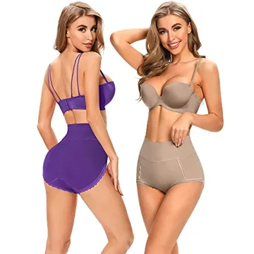 High Waisted Cotton Panties for Tummy Control