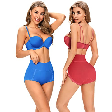 High Waisted Cotton Panties for Tummy Control