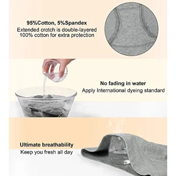 High Waisted Cotton Panties for Tummy Control