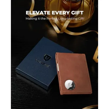 LORZOR Money Clip Wallet - Slim & RFID Blocking for Men