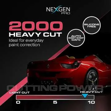 Nexgen Pro 2000 Heavy Cut Scratch Remover for Vehicles