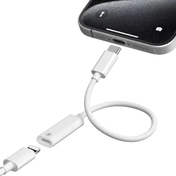 ACANDYA USB C to Lightning Adapter | Fast Charging for iPhone 15 & iPad