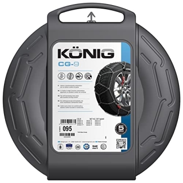 KÖNIG CG-9 103 Snow Chains for Winter Safety and Ease