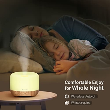 Homeweeks 300ml Essential Oil Diffuser with Remote Control