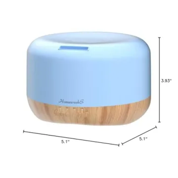 Homeweeks 300ml Essential Oil Diffuser with Remote Control