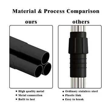 KADIGANG Black Coat Rack with Marble Base for Home