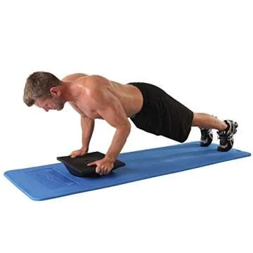 THERABAND Rocker Board Stability and Balance Trainer, Lateral Balance Board for Physical Therapy, Core Strengthening, Injury Rehabilitation, Agility Improvement, Coordination Exercise, & Surf Training