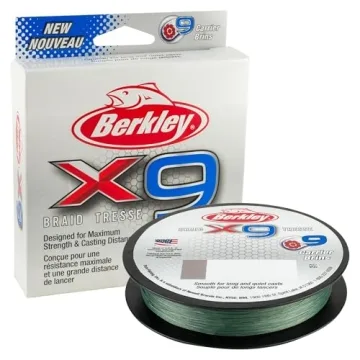 Berkley X9 Braid Fishing Line - Low-Vis Green 15lb Test