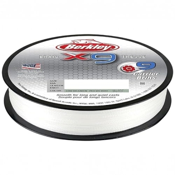 Berkley X9 Braid Fishing Line - Low-Vis Green 15lb Test