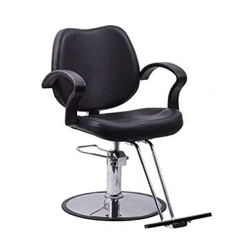 Classic Hydraulic Barber Chair for Exceptional Comfort