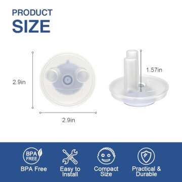 SOPHICO Sponge Holder for Kitchen Sink, Suction Cup Holder for Kitchen, Bathroom Sink Organizer for ...