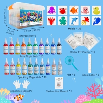 Kiditos Magic Water Elf Toy Kit - Fun STEM Activity for Kids