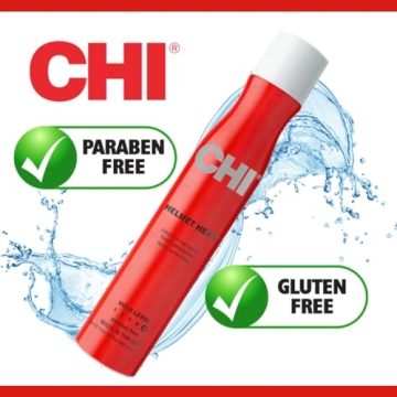 CHI Helmet Head Hairspray for Extra Firm Hold and Shine