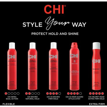 CHI Helmet Head Hairspray for Extra Firm Hold and Shine