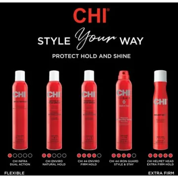 CHI Helmet Head Hairspray for Extra Firm Hold and Shine