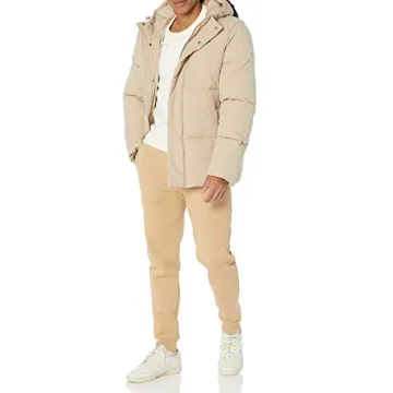 Amazon Essentials Mid-Length Hooded Puffer Coat - Ultimate Warmth