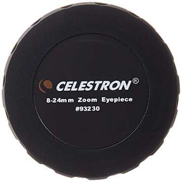 Celestron – Zoom Eyepiece for Telescope – Versatile 8mm-24mm Zoom for Low Power and High Power V...