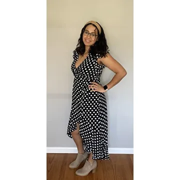 GRECERELLE Women's Floral Maxi Dress Bohemian Summer V-Neck