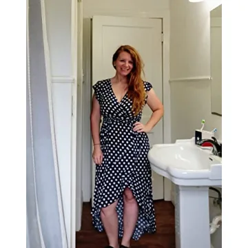 GRECERELLE Women's Floral Maxi Dress Bohemian Summer V-Neck